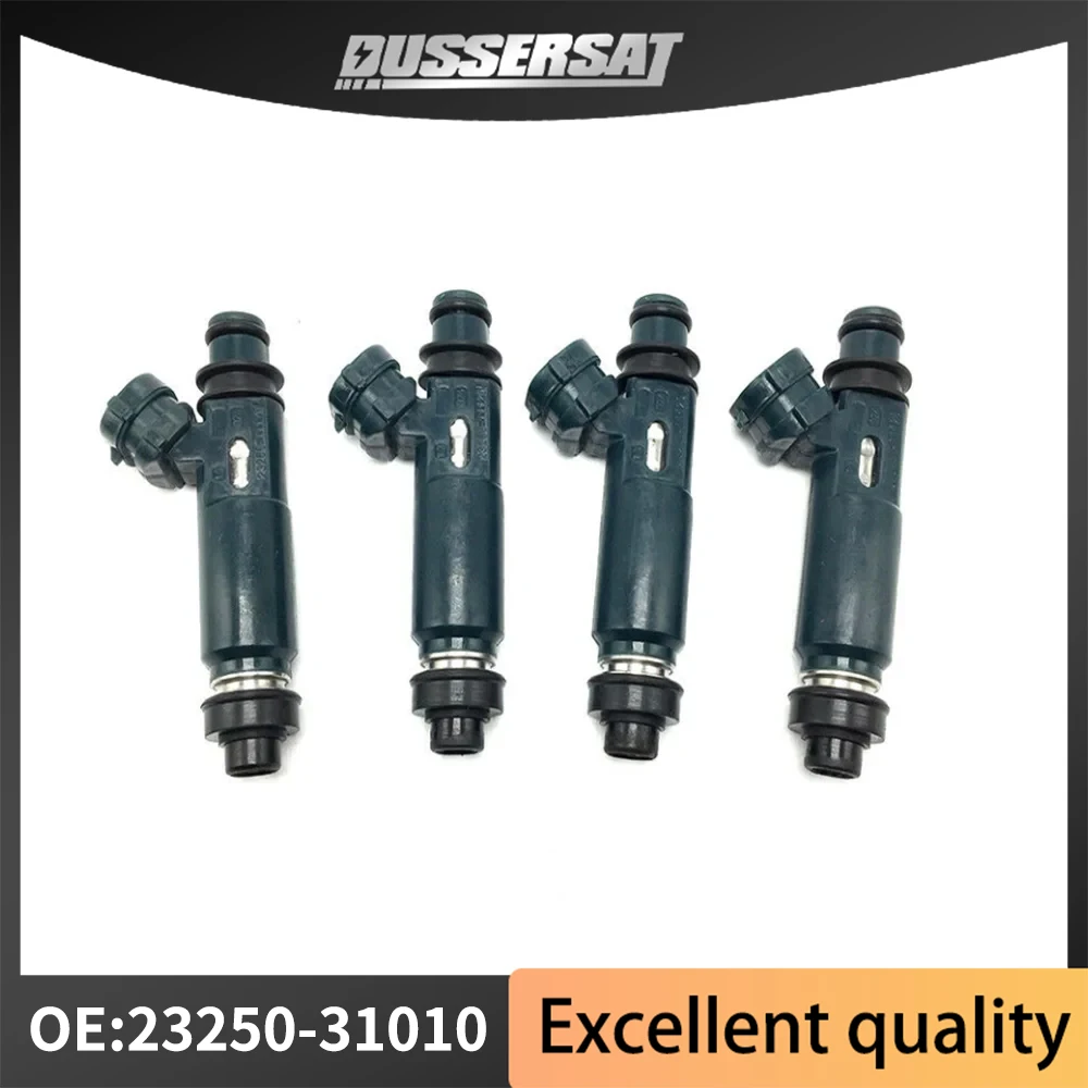 4pcs 100% band new Factory Flow Tested Fuel Injectors Nozzle  for Toyota Base/Extended  Crew Cab Pickup 4-Door 23250-31010