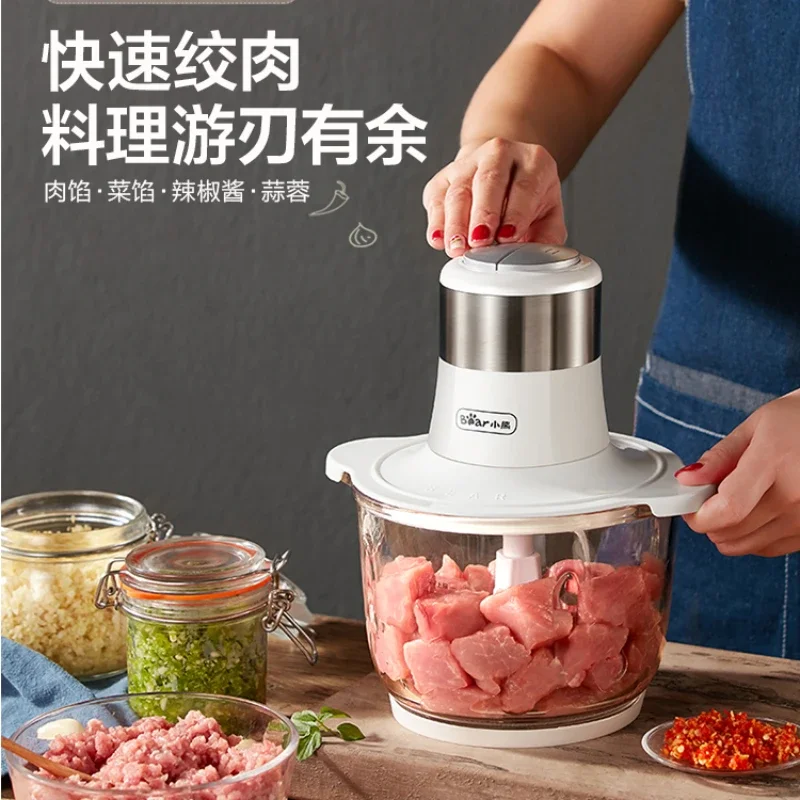 

Meat Grinder Household Electric Multi-function Cooking Mixer Meat Mixer Meat Mixer 2L Meat Grinder Meat Machine220V