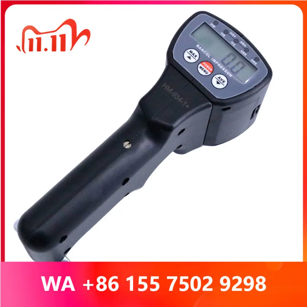Hedao HM-934-1+ 0-100Hba Metal Hardness Meter Gauge Digital Aluminum Hardness Tester for test