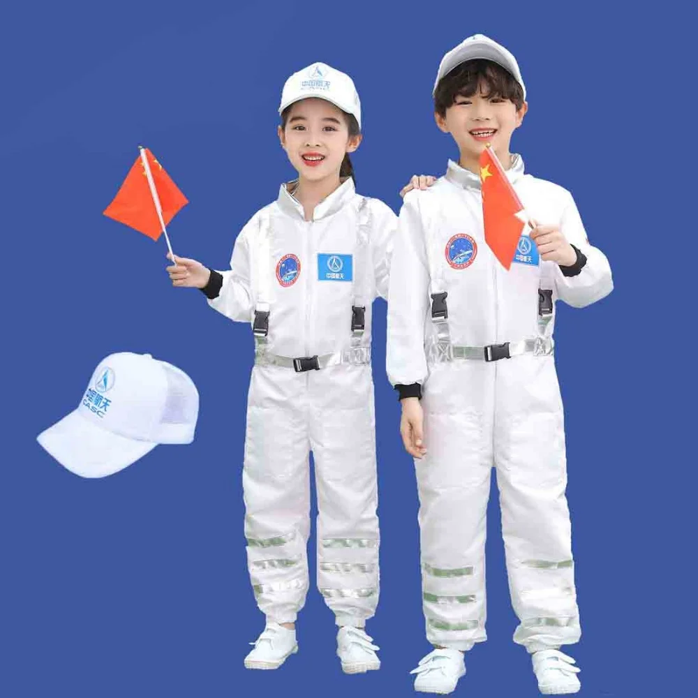 Weihnachts spiel Astronaut Cosplay Kostüm Rollenspiel Halloween Karneval voller Dressing Kinder Raum anzug Geburtstags geschenk