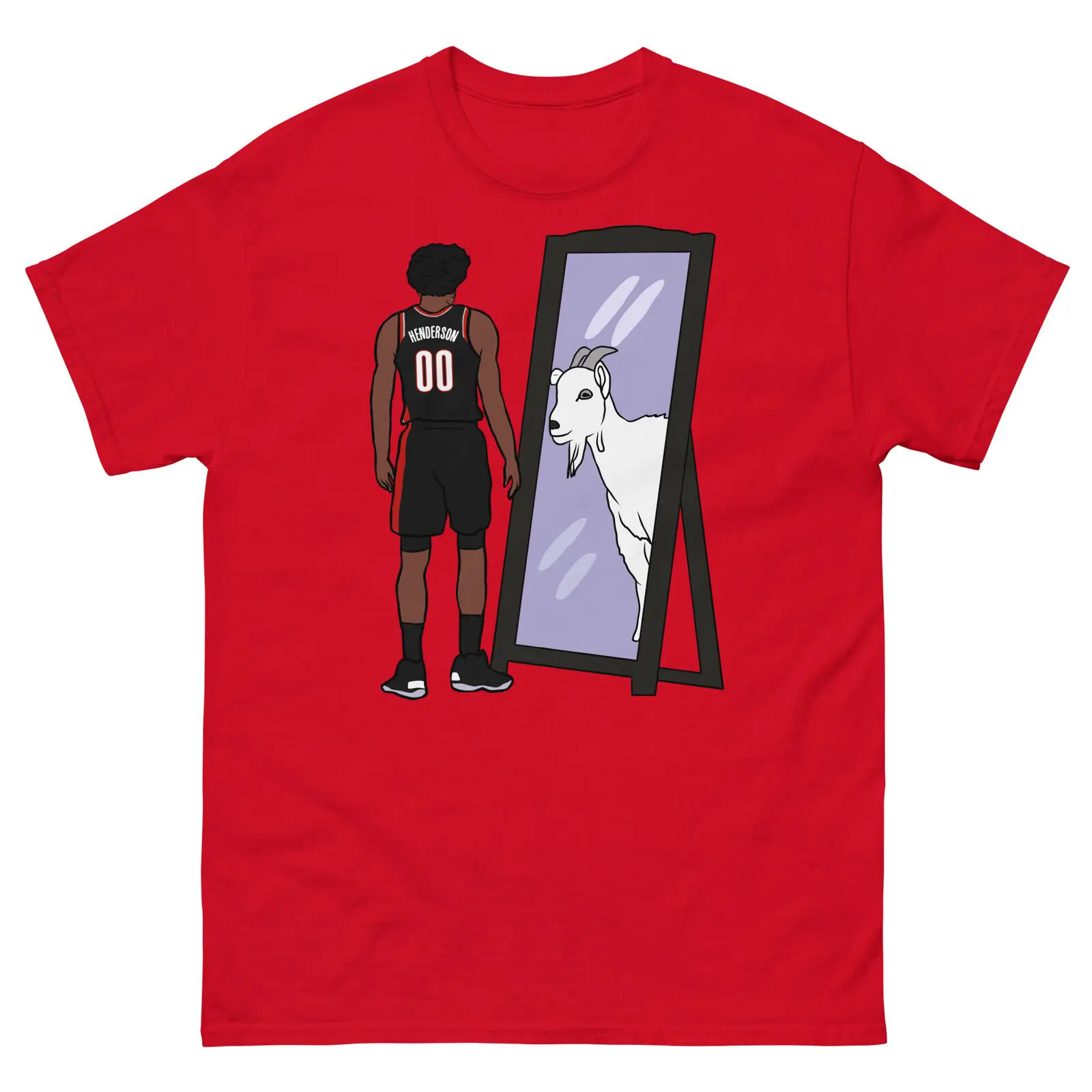 Scoot Henderson Mirror GOAT T-Shirt