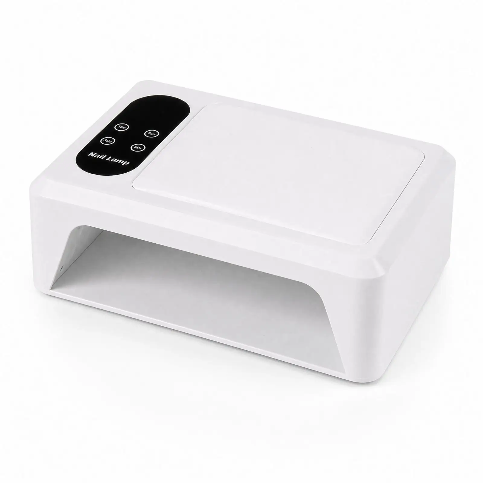 Professional LED Nail Curing Lamp for Gel Nails with PU Hand Support and Four Time Settings for Home Manicure Use