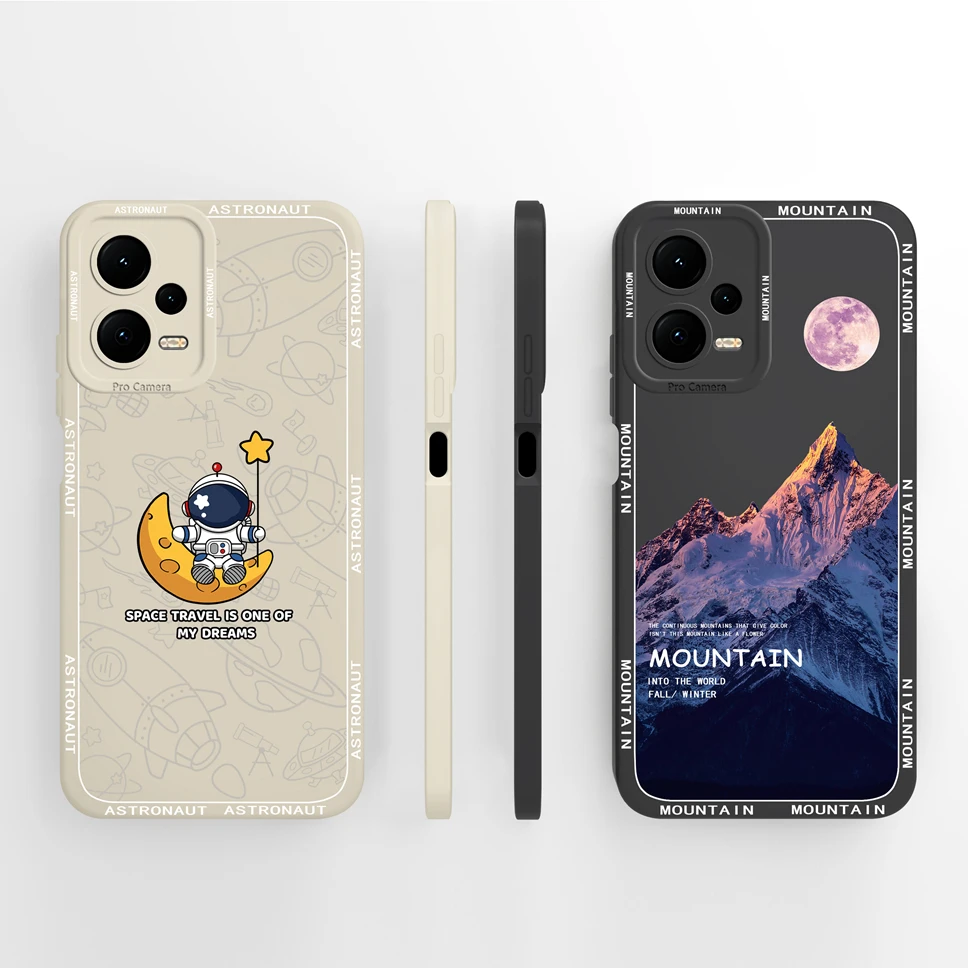 Cases For Redmi Note 12 Pro Plus 4G 5G Lovely Flower Star Protection Soft Silicone Cover For RedmiNote12 12Pro Plus 4G 5G Fundas