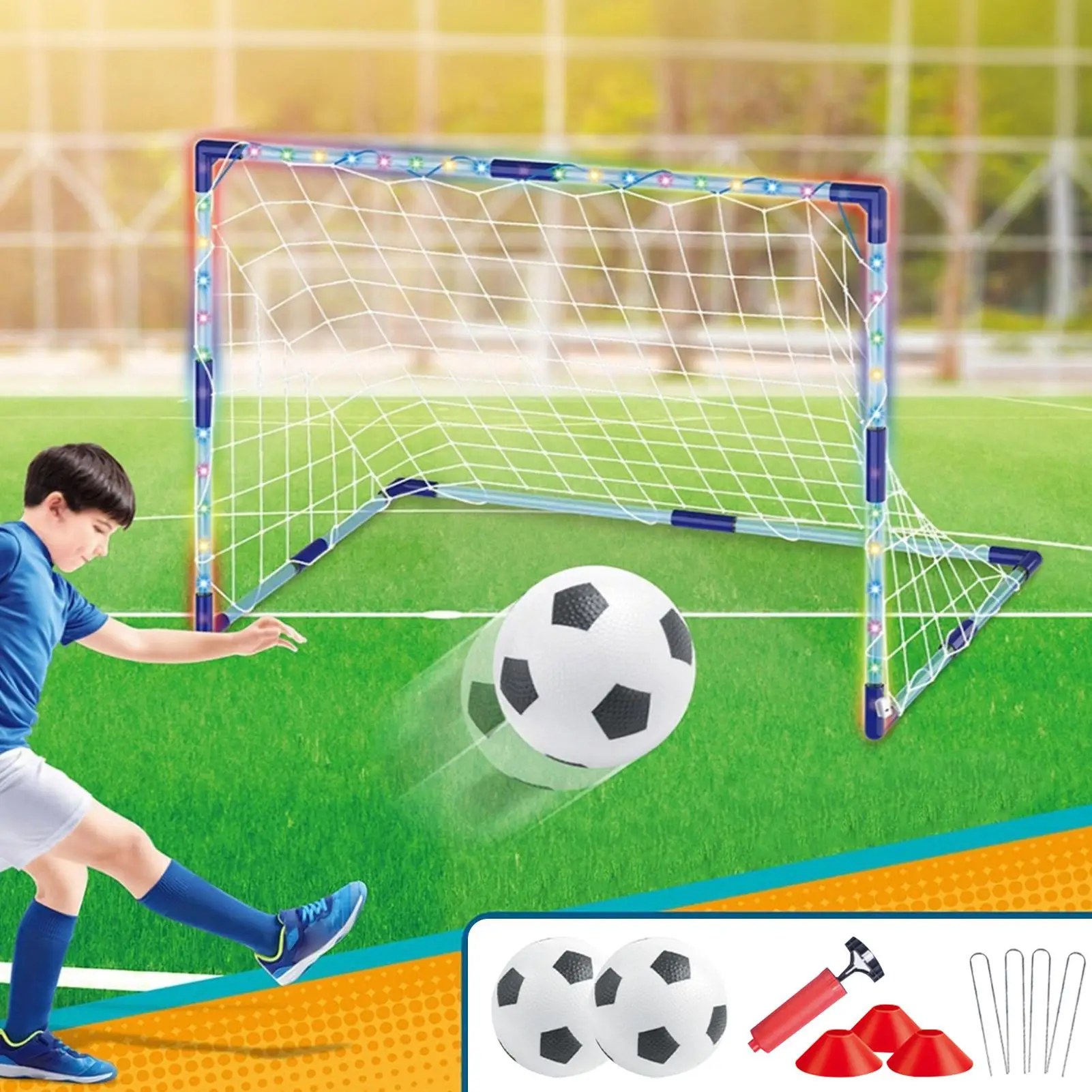 

Kids Soccer Goals For Backyard Outdoor Backyard Soccer Goals Football Goal Screen Portable Sports Equipment For Indoor