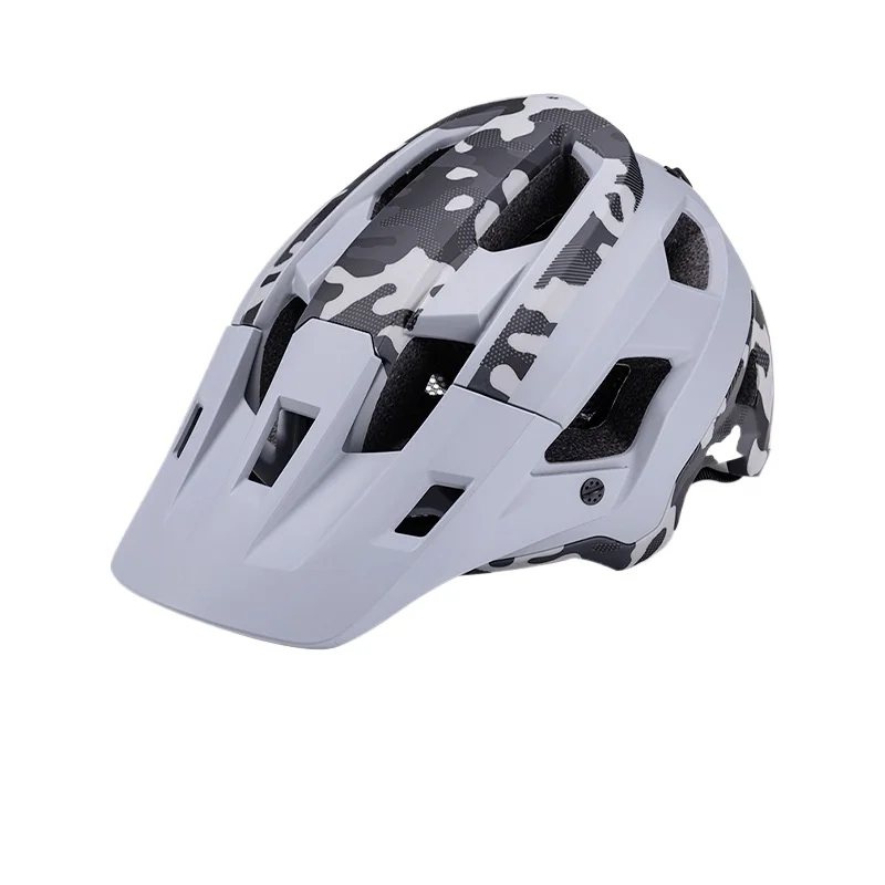 

Premium Adult Full Face Mountain Bike Helmet Camouflage Off Road Downhill Race Safety Cycling Equipment Ventilated bike helmet 7