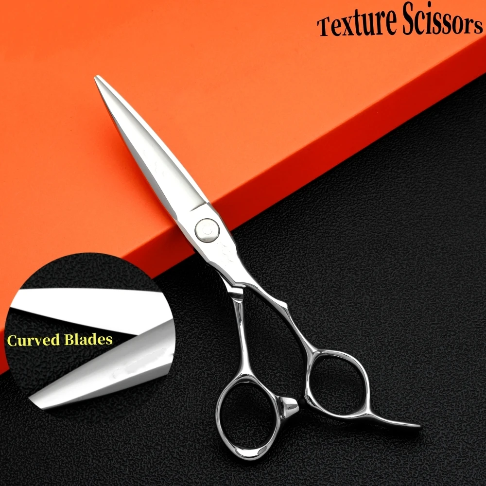 Professional Hairdressing Scissors Japan VG10 Steel Multifunctional thin hair scissors with teeth on both sides 5.5-6-6.5-7inch