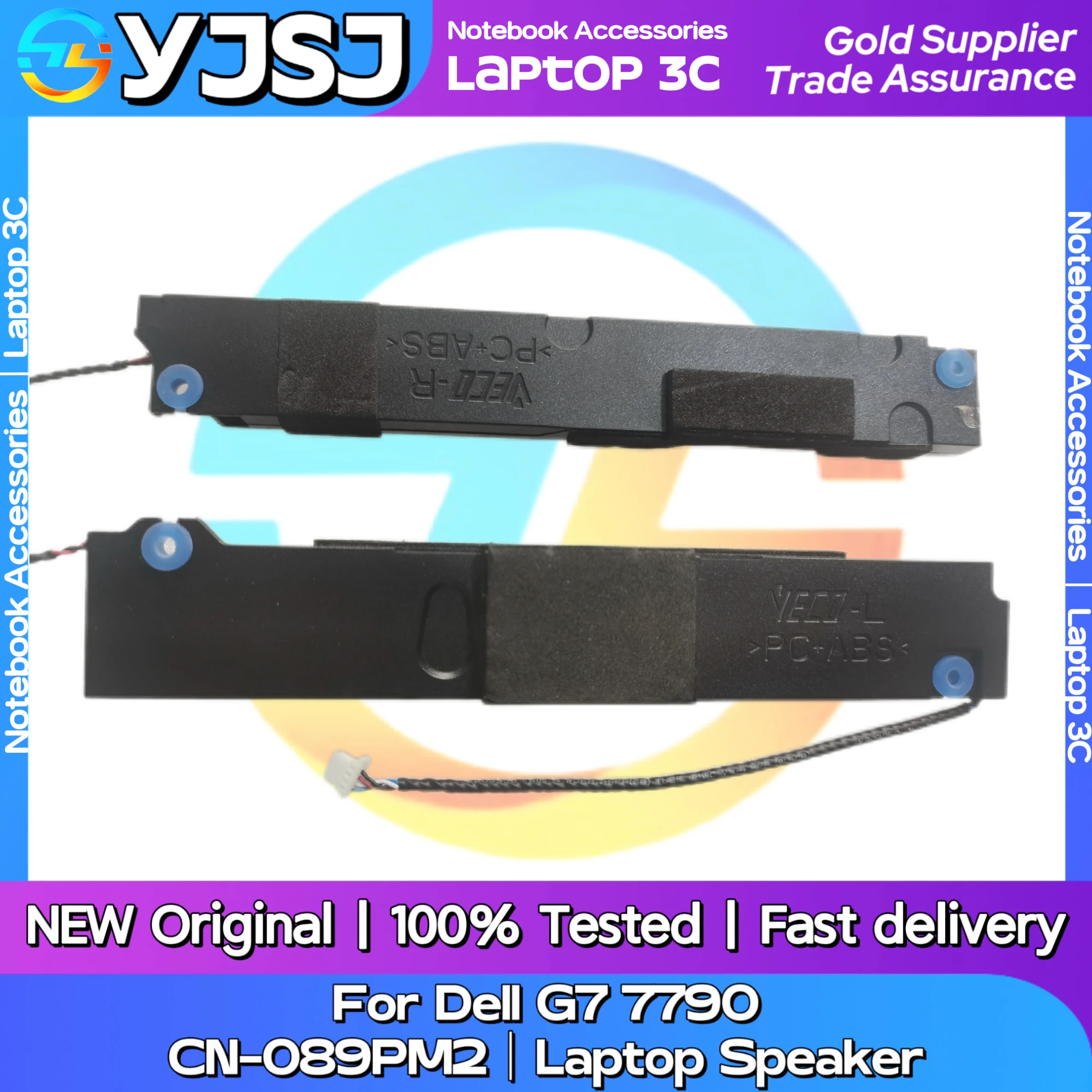 New Original Laptop Notebook Audio Speaker For Dell G7 7790 CN-089PM2  built-in speaker horn audio