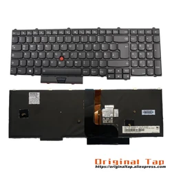DE German Backlit Keyboard for Lenovo Thinkpad P50 P70 00PA300 00PA382