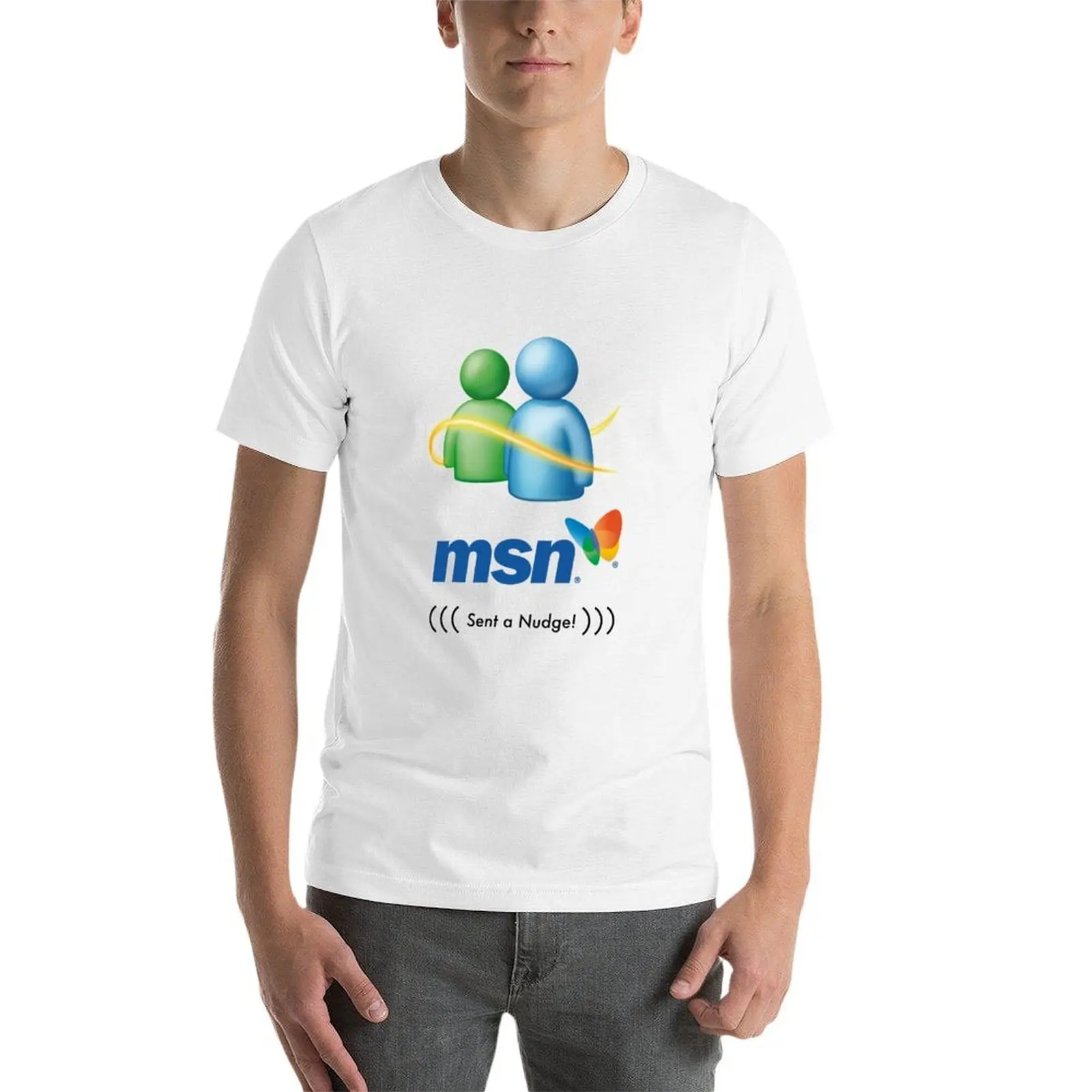 أرسل رسول MSN عارية! تي شيرت مضحك تي شيرت الظلام الفكاهة أنيمي تي شيرت للرجل تي شيرت رجل مصمم تي شيرت #3