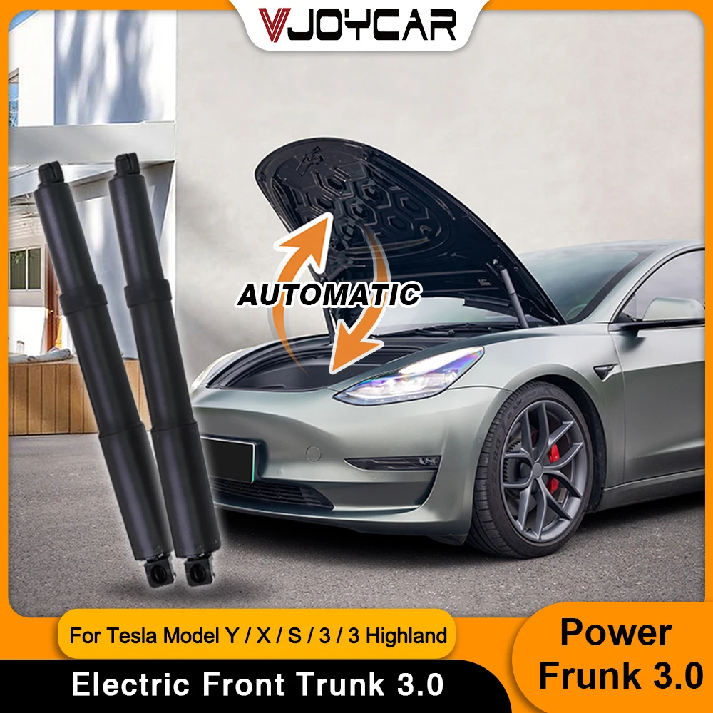 Latest Auto Electric Frunk for Tesla Model 3 Y S X 3 Highland Anti-Pinch Automatic Power Front Gate Lifting Closer Accessories