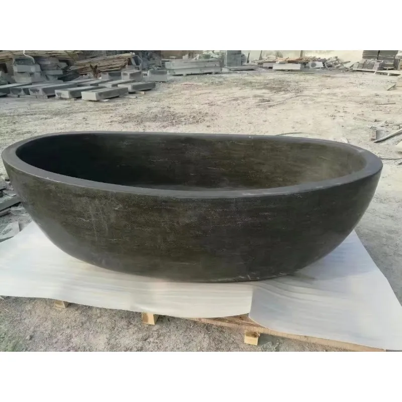 Cheap Price Hot Sale China Factory Marble Bathtub One Piece Bathtub Matt Finished Stone Bathtub