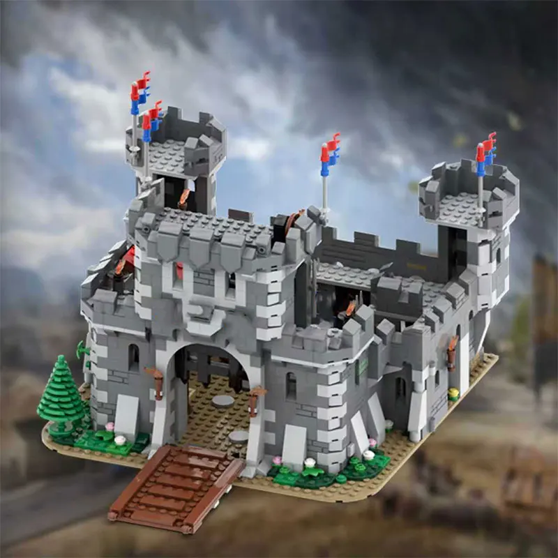 

Конструктор Spot MOC-1527 деталей: Средневековый замок, мелкодетальный, сборный, стереоскопическая модель, подарок, головоломка, украшение