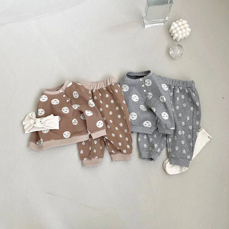 

2022 Autumn Spring Baby Clothing Set Cute Cartoon Baby Boy Girl Clothes Cotton Top+Pant Sweater Suit Toddler Fashion Clothing