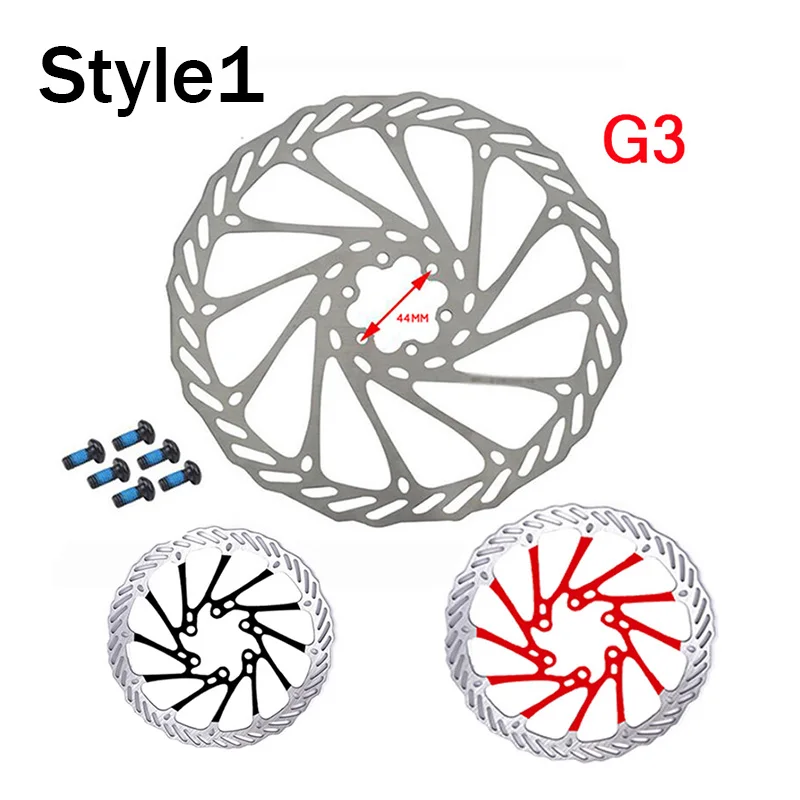 2PC G3 HS1 Bicycle Disc Brake Rotor 160/180/203mm Hydraulic Brake Rotors High Strength Stainless Steel MTB Rotor Bike Part