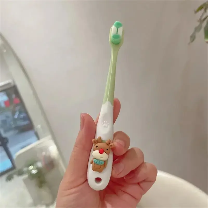 Soft And Comfortable Boy Toothbrush Christmas Gift Deep Cleaning Soft Bristle Toothbrush Christmas Style Holiday Gifts 10