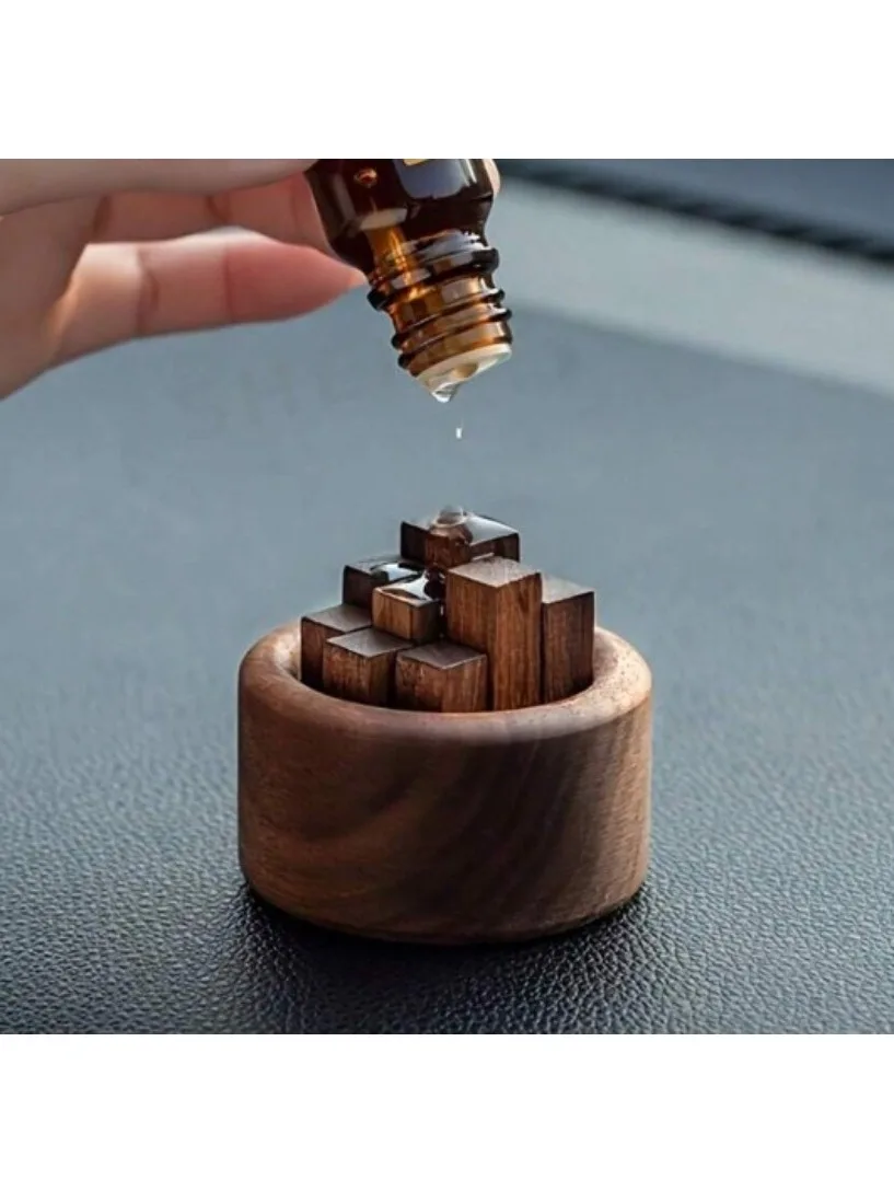 Chaidui – petit extenseur de parfum d'huile essentielle, bois de hêtre, noyer noir, huile essentielle, décoration d'aromathérapie