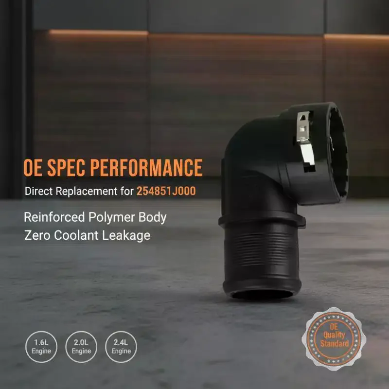 1Pcs Anti-Aging Lower Radiator Hose Perfect Fit for Sonata 1.6L 1591CC Tucson 2.0L 1999CC Ioniq 1.6L 1580CC