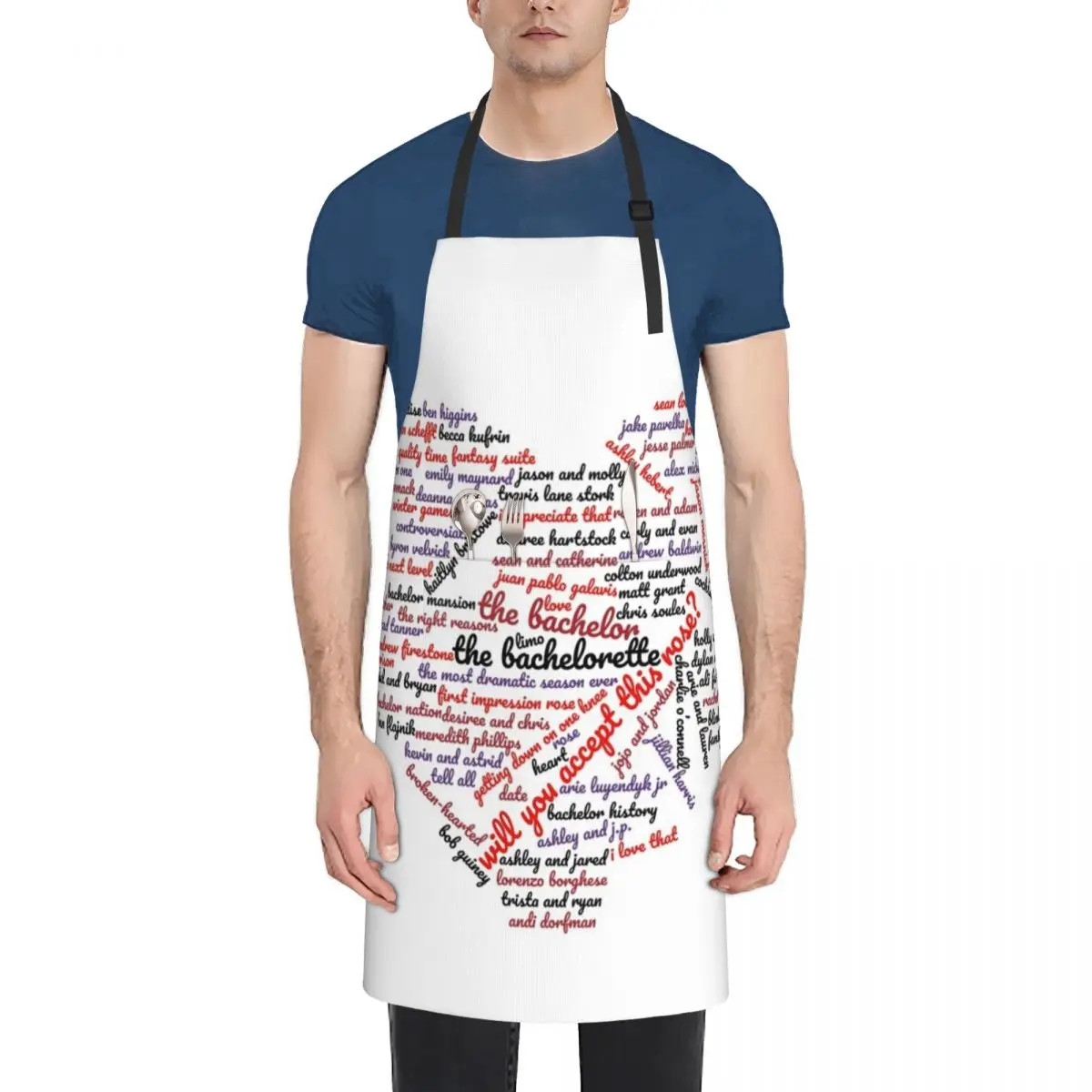 

The Bachelor Wordcloud Apron Kitchen Man Kitchens For Men Apron