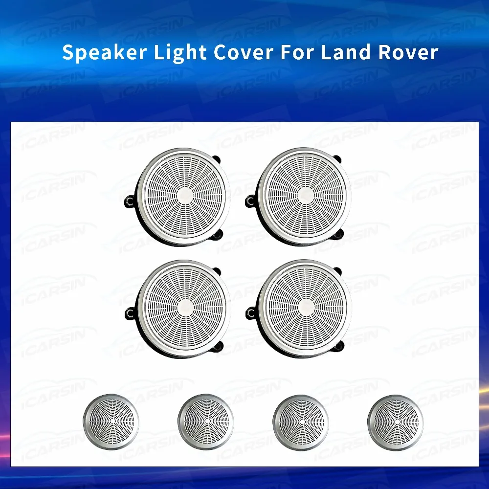 

Upgrade Car Door LED Trim Panel Ambient Lighting Kit for Range Rover Sport 2013 - 2022 Interior Decoration Lights Speaker Cover