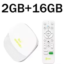 TV98 ATV MAX Smart TV Box Android 14 Allwinner H313 2GB RAM 16GB ROM 8K HDR 2.4G&5G Dual-Band WiFi BT5.0 Met Spraakafstandsbediening