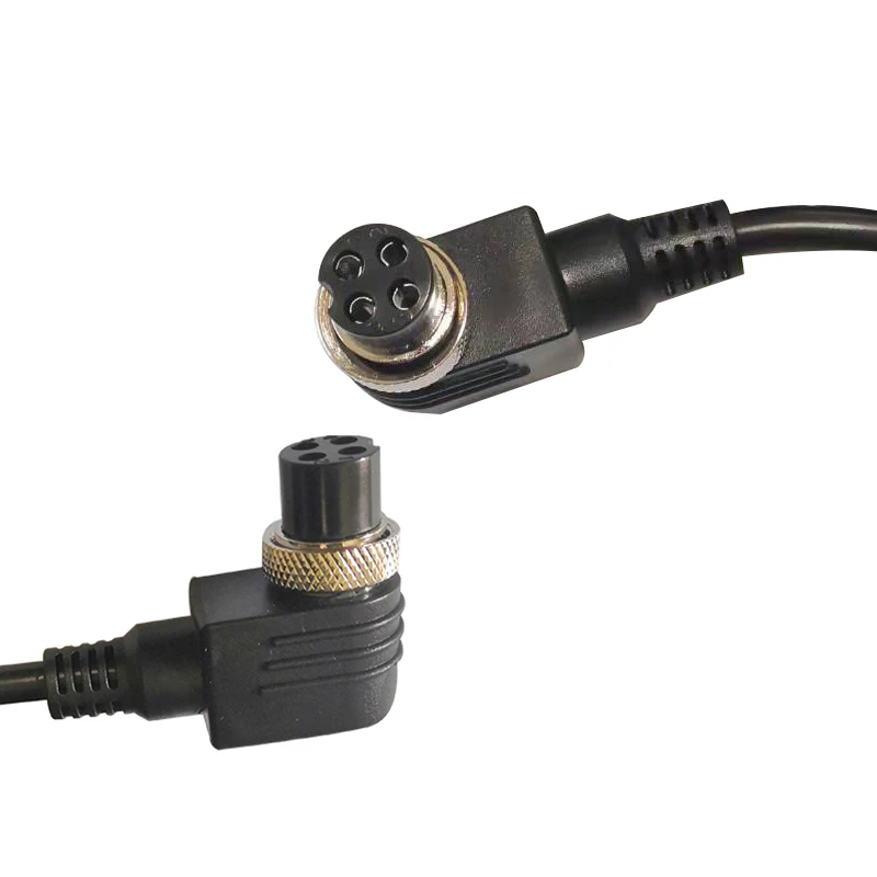 GX-16 4Pin 2m 3m Connection Cable for Sewer Drain Pipe Inspection Video Endoscope Camera ,Female To Female 90/180 Degree Bend