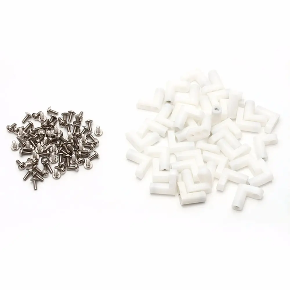 

10pcs With Screws L Type Motherboard Bracket PCB type Mounting Feet Right Angle Fixing Feet