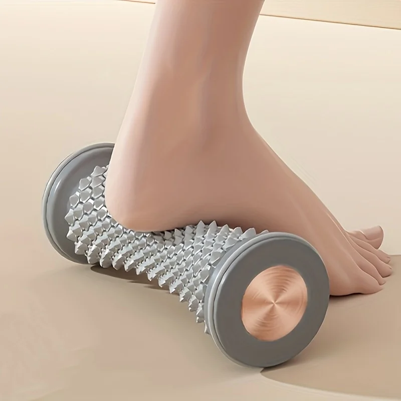 Massageador de Pés, Rolo de Massagem, Bola de Massagem para Yoga, Rolo para Fascia Plantar, Cuidados para Relaxamento Muscular, Massageadores Manuais de Plástico para Pés