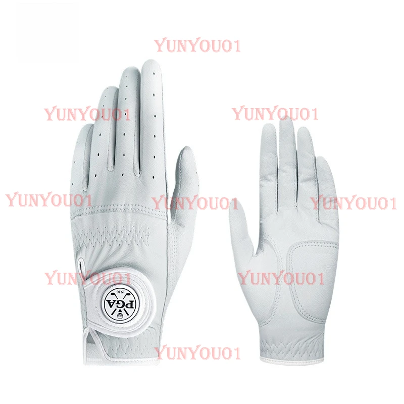 

Дышащие клюшки для гольфа, нескользящие кожаные женские перчатки из овчины, женские, руки