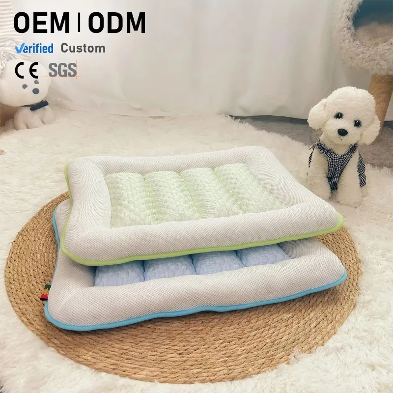 

Pet Mat Summer Cooling Dog & Cat Car Mat Half Ice Pet Pad Ice Silk Bed Manufacturer Wholesale