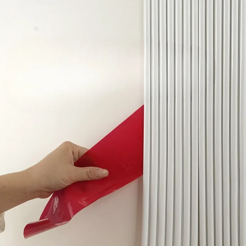 Izgara plakası kendinden yapışkanlı duvar çıkartmaları yumru yumuşak su geçirmez çarpışma önleyici süpürgelik oturma odası TV arka plan duvar dekorasyonu