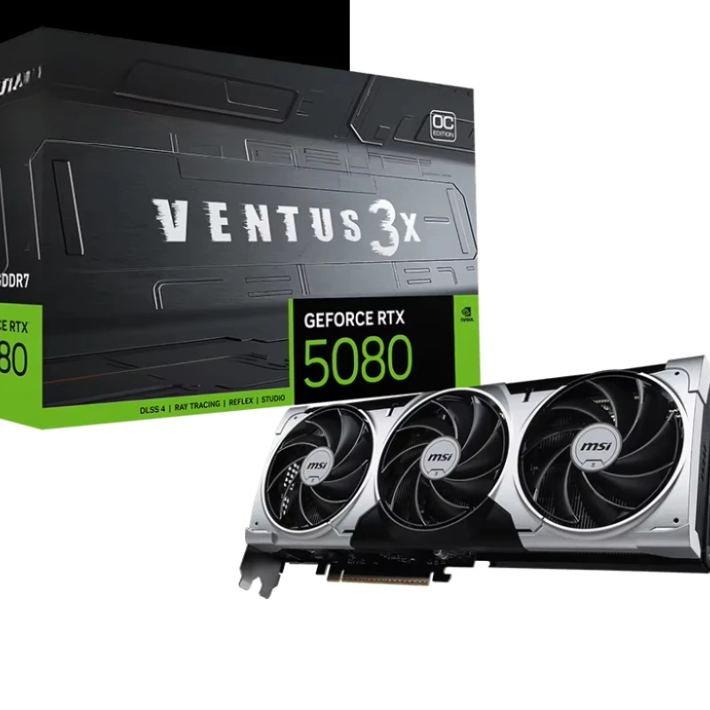 

MSI GeForce RTX 5070 Ti 16G VENTI 3X OC PLUS Gaming PCI Express GPU