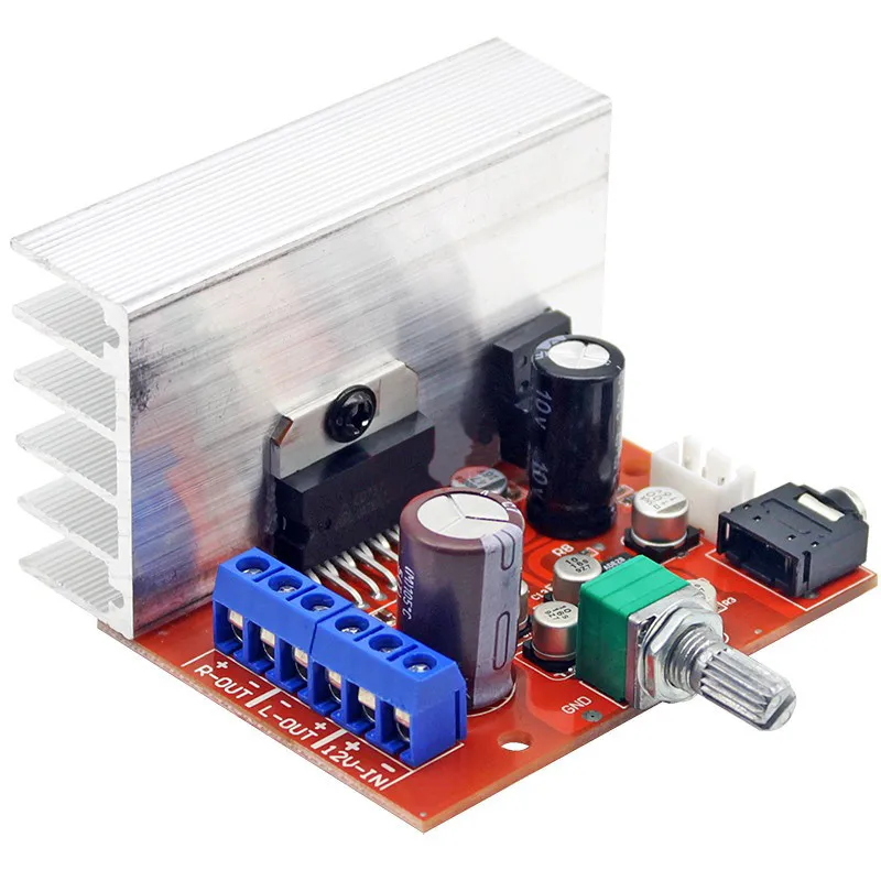 Audio Amplifier Board for TDA7379 Dual Channel 2*30W with AD828 Op-Amp