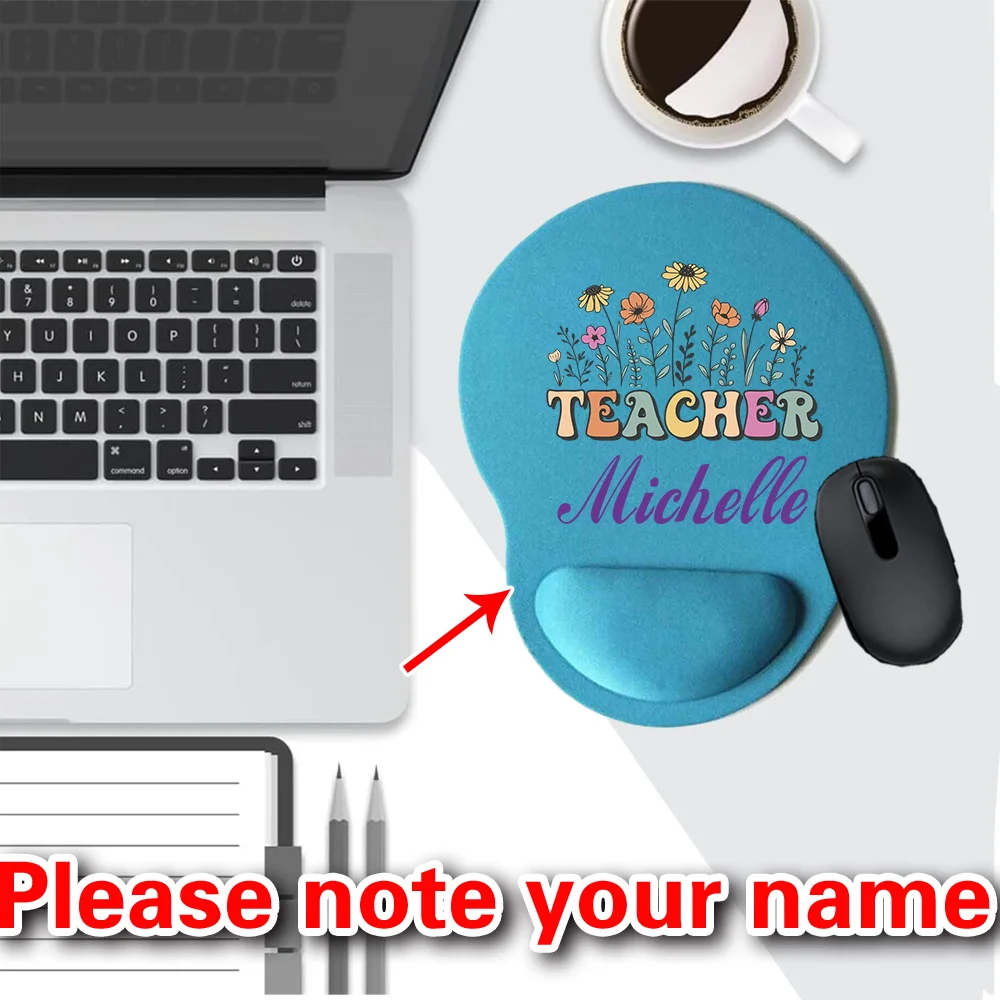 

Персонализированный модный коврик для мыши с принтом, компьютерный киберспорт, унисекс, офисные аксессуары