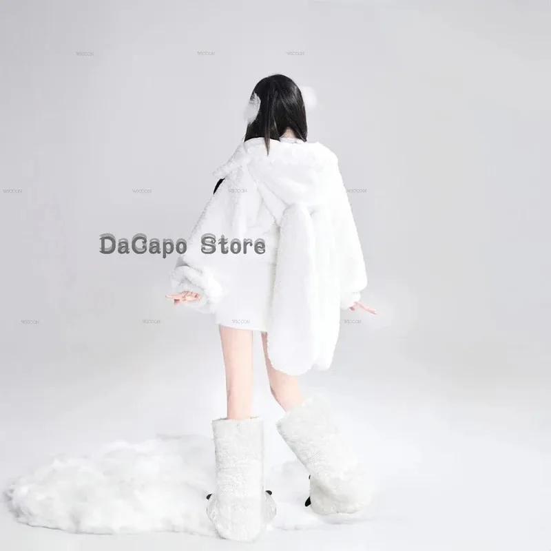 

COSda@Bear Claw Winter Slippers Fursuit Paws Shoes Boots Props Winter Warm Women Men Animal Slippers Kids Adults Fun Furry Slipp