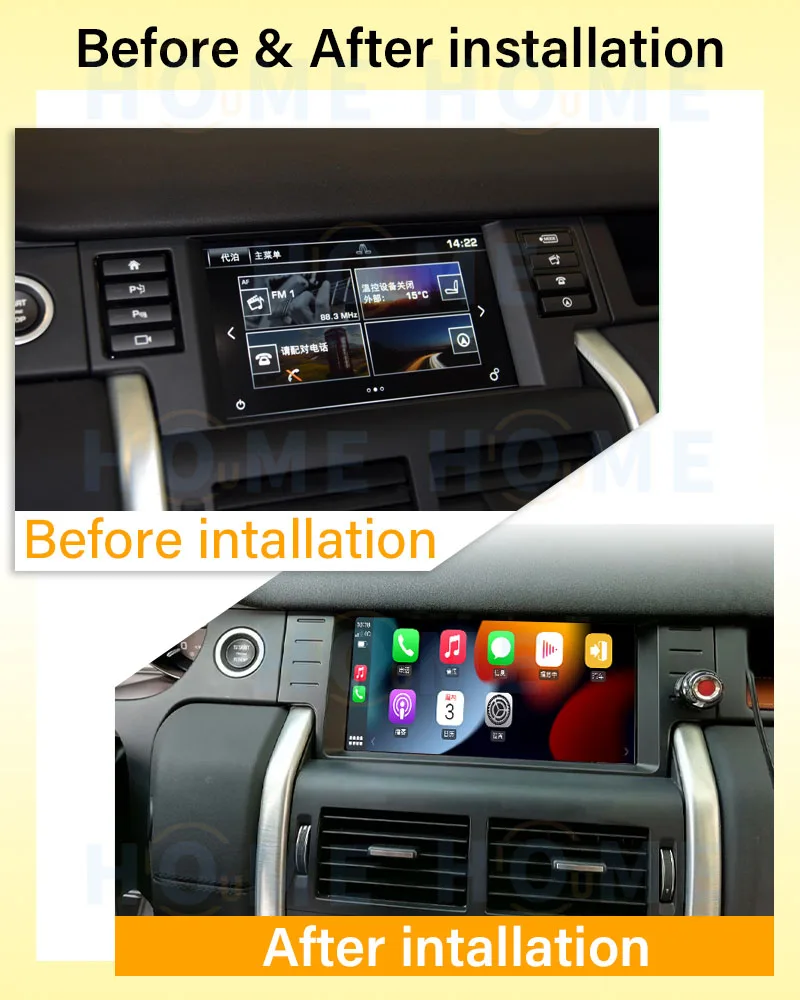 ZJZ Android 13 Autoradio per Land Rover Range Rover Discovery Sport Car Auto Wireless Carplay Lettore multimediale di navigazione automatica