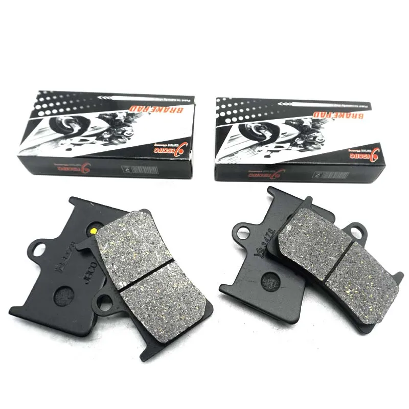 Motorcycle Front Rear Brake Disc Pads kits Set For YAMAHA FZ6 Fazer-S2 ABS 2007 2008 2009 FZ6SHG YZF-R6 2003-2016 YZFR6 YZF-R