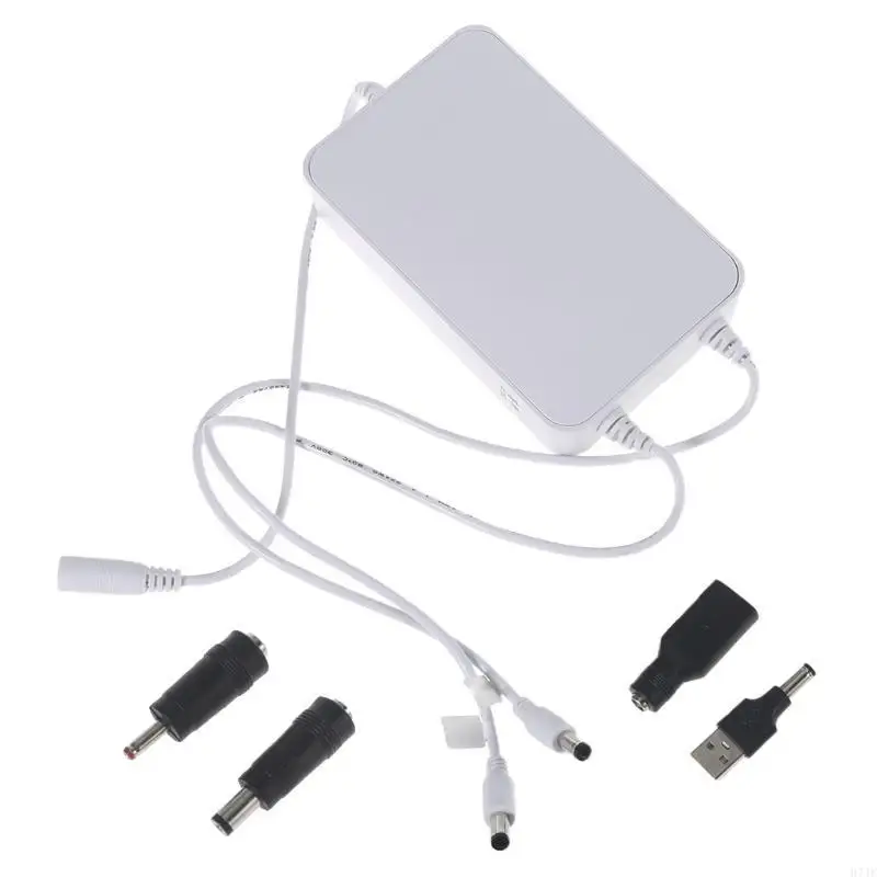 

H7JF 15000mAh Dual 5V 1A DC+USB Output UPS Powerbank for Router Tablet