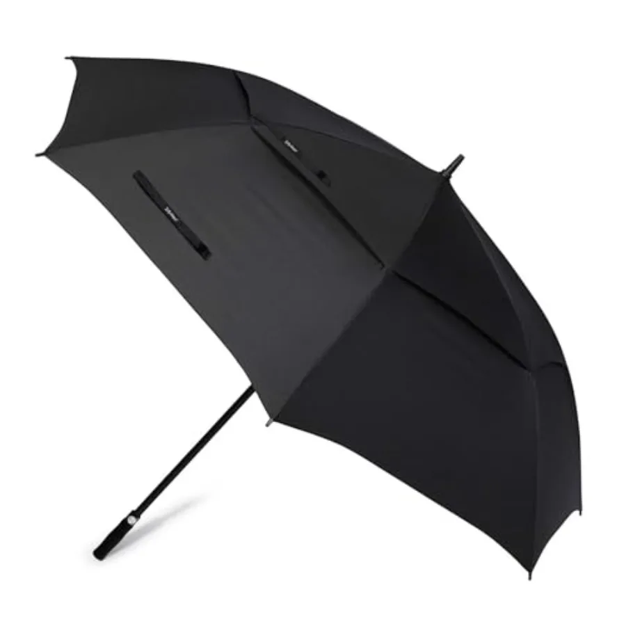 

Automatic Open Golf Umbrella Oversize Extra Large Double Canopy Vented Windproof Waterproof Stick Umbrellas