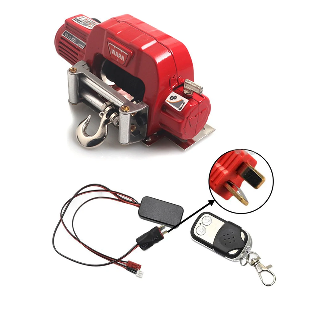 Metalen Automatische Simulatie Gesimuleerde Lier Voor 1/10 1/8 Rc Crawler Auto Axiale SCX10 Iii 90046 D90 TRX4 TRX-6 D110 90046 redcat