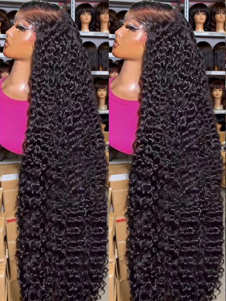 

Vietnamese Wet and Wavy Water Wave Lace Frontal Wigs On Clearance Sale Cheap Wigs 300% High Density 40 42 Inch Curly Wigs Virgin Raw Human Hair 13x4 13x6 HD Lace Frontal Wigs Human Hair Loose Deep Wave Frontal Wigs Pre Plucked Baby Hair