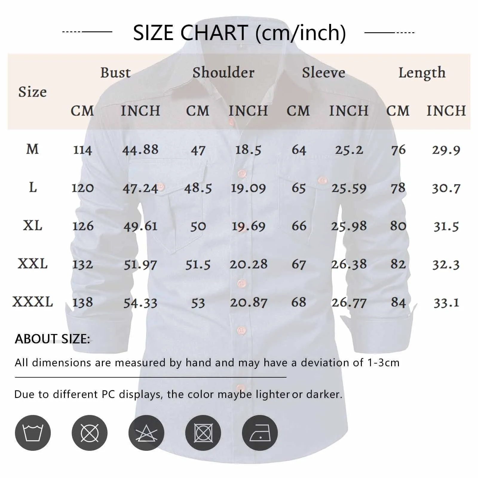 Camisa vaquera para hombre, camisa de trabajo con dos bolsillos y botones, color gris oscuro y rojo, estilo Retro resistente, ropa diaria al aire libre para hombre