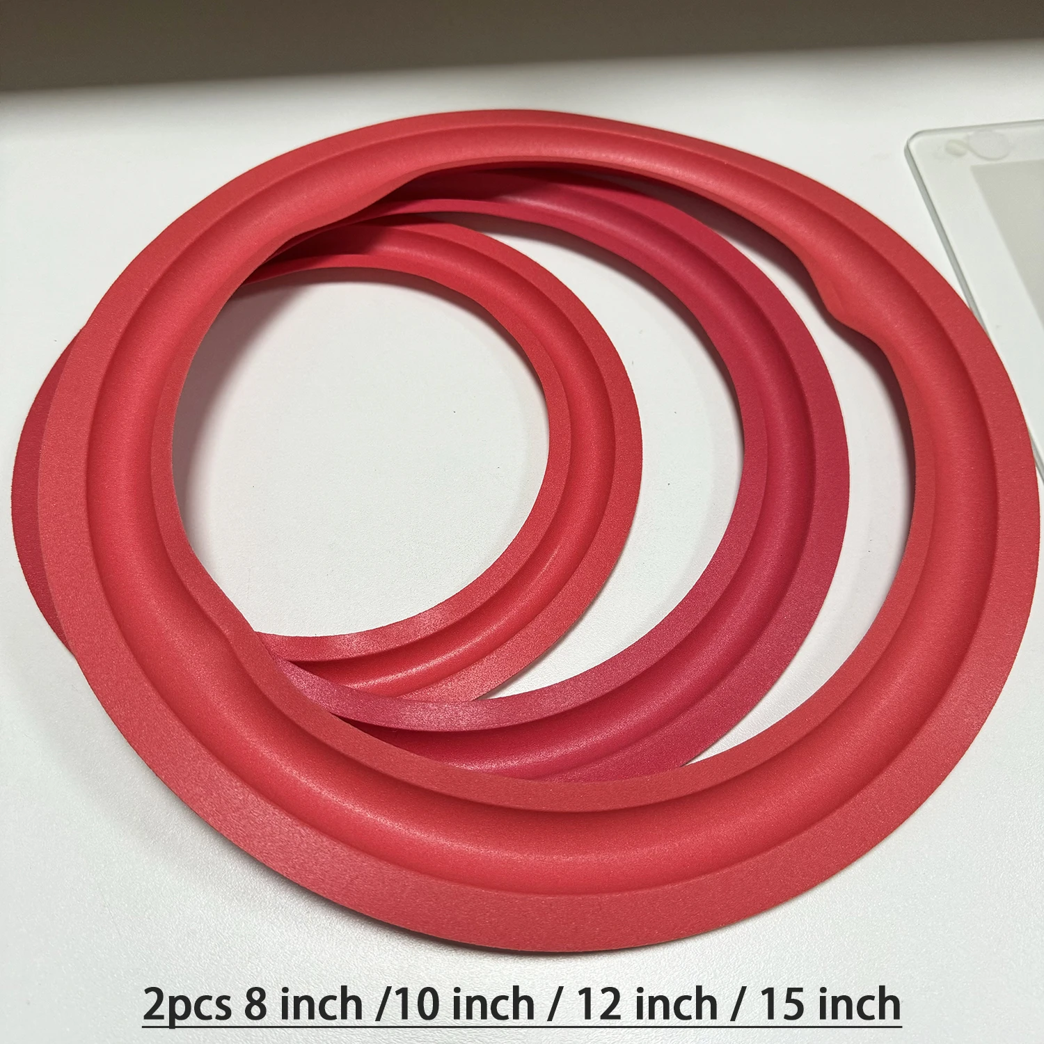 2pcs Woofer Foam Edge For Cerwin Vega 8 inch / 10 inch / 12 inch / 15 inch Speaker Part Repair Replacement