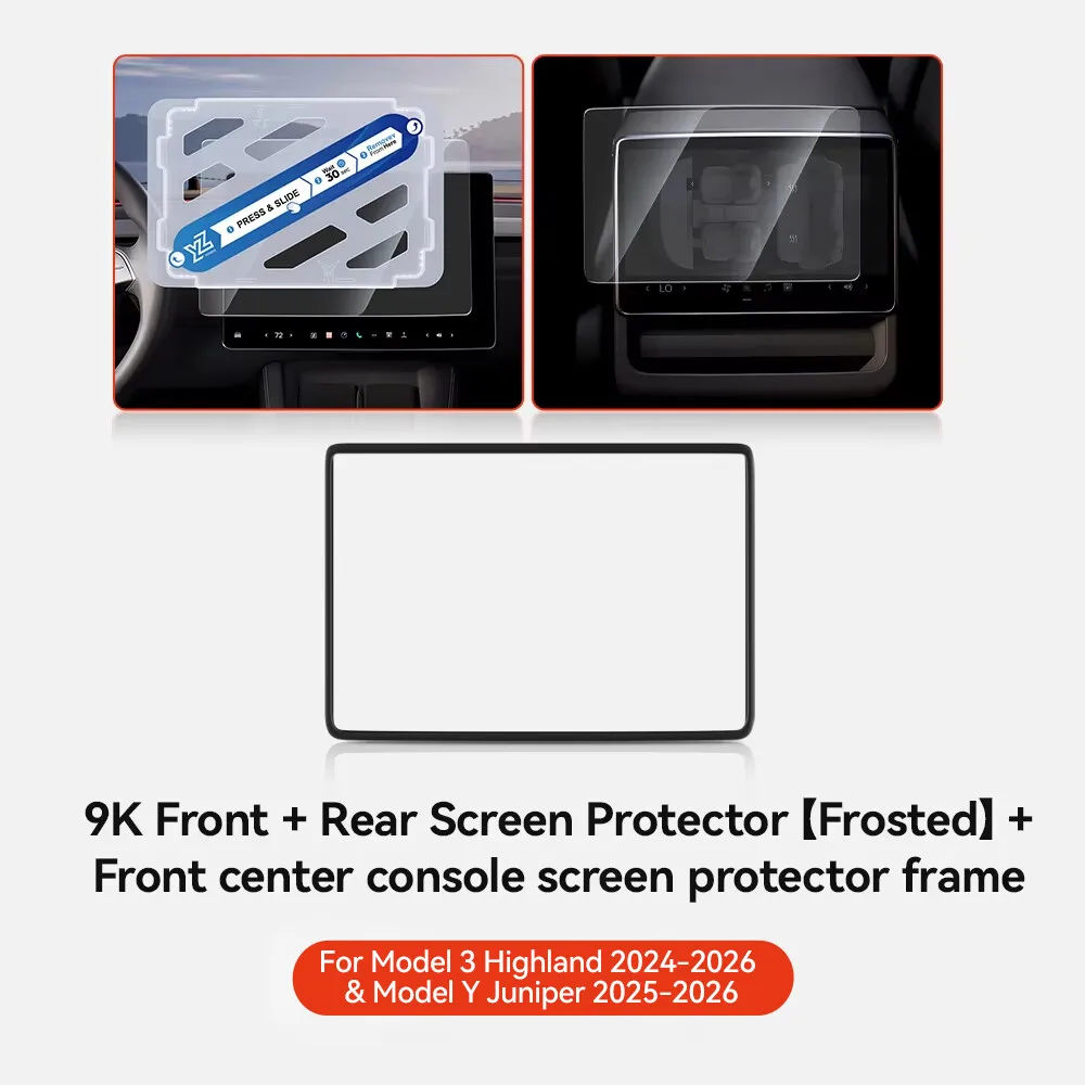Frosted 3pcs