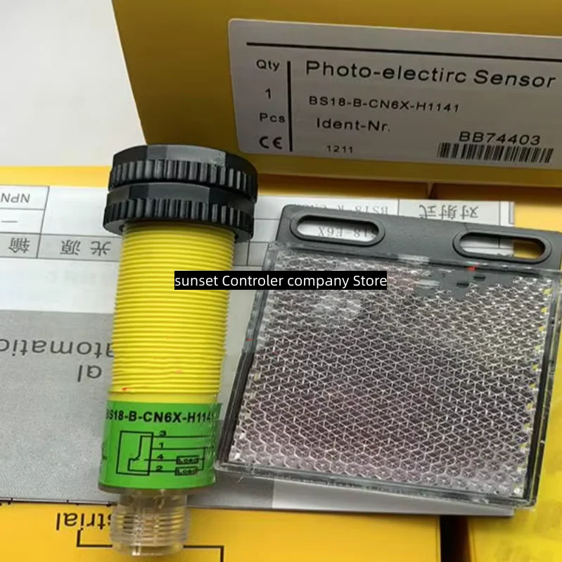 

2 шт. новый высококачественный фотоэлектрический переключатель BS18-B-CN6X-H1141 BS18-B-CP6X-H1141