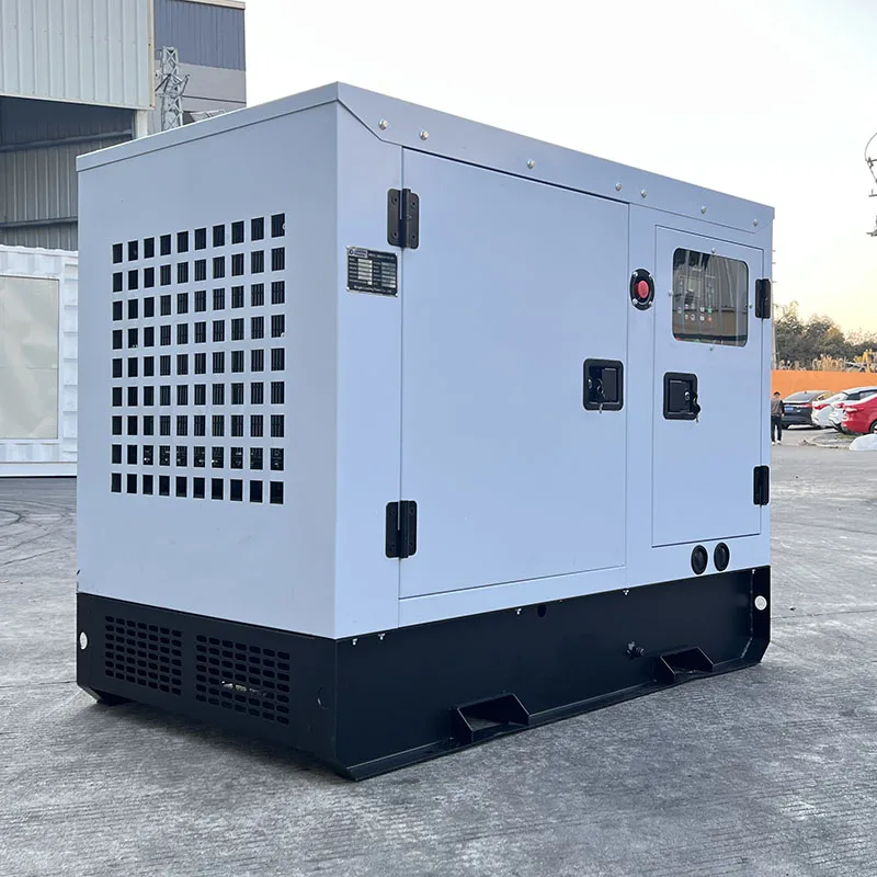 Soundproof Portable Diesel Generators 10kw 15kw 20kw 50Hz 1500/1800RPM 10kva 20kva 30kva Ac Single Phase Silent Diesel Generator