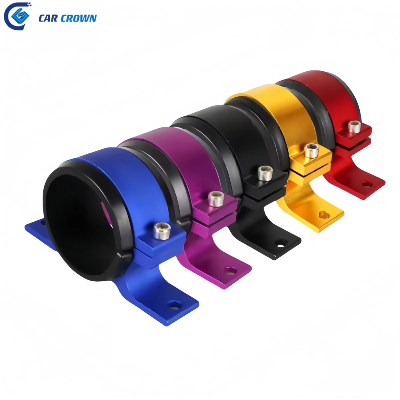 Corona de coche, soporte de fijación de bomba de aceite externa única de 50mm, soporte de montaje de bomba de combustible, abrazadera de filtro, soporte de coche FF-1001-50