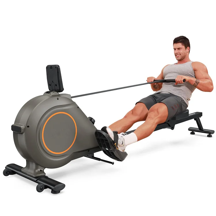 

Home Magnetic Rower Machine Resistance Levels Loading Capacity Ftiness Workout Rowing