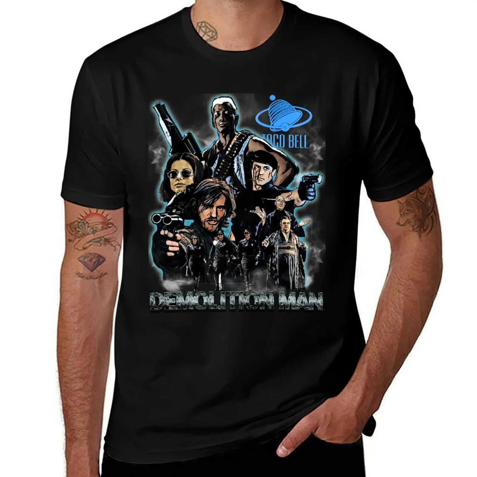 

Demolition man T-Shirt Outdoor Work Short Sleeve Top