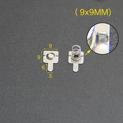 YYT 20PCS AAA Battery Spring Contacts 9*8/8.5/9/10/19/20MM Positive/Negative Bipolar Terminals for Battery Box/Mini Devices