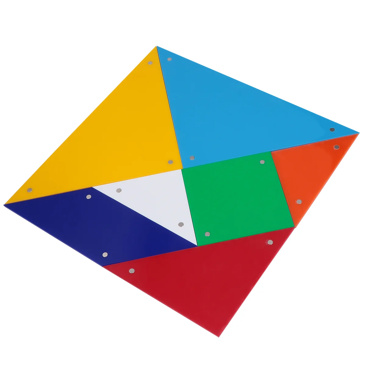 Tangram المغناطيسي لغز لوحة الرسم العملي للأطفال ، لعبة محمولة متعددة الوظائف ، ألعاب مضحكة للأظافر البلاستيكية ، tangramboy للأطفال